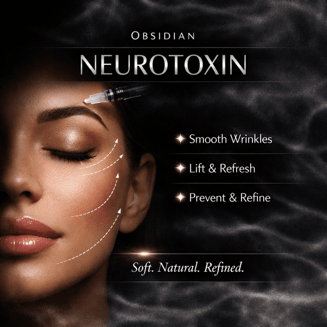 100 units of Toxin Package at Obsidian Aesthetics in Waynesboro, VA