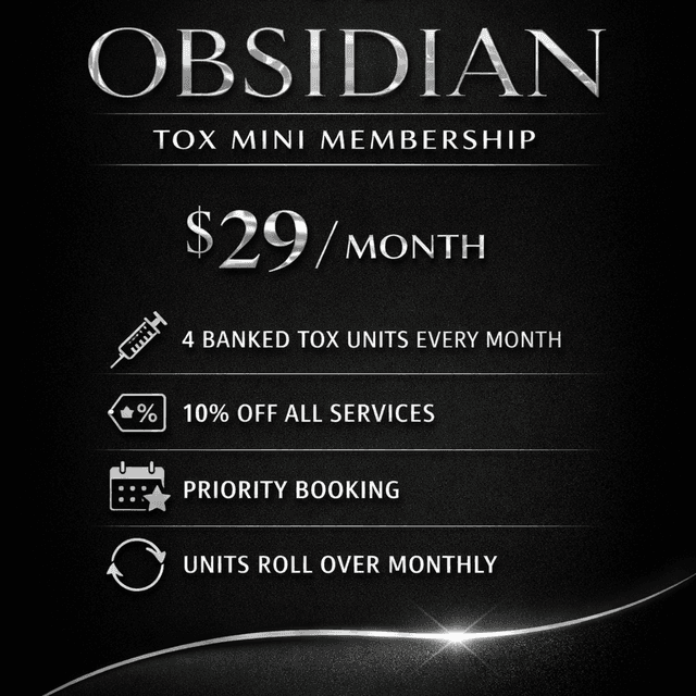 TOX Mini Membership- $29 at Obsidian Aesthetics in Waynesboro, VA